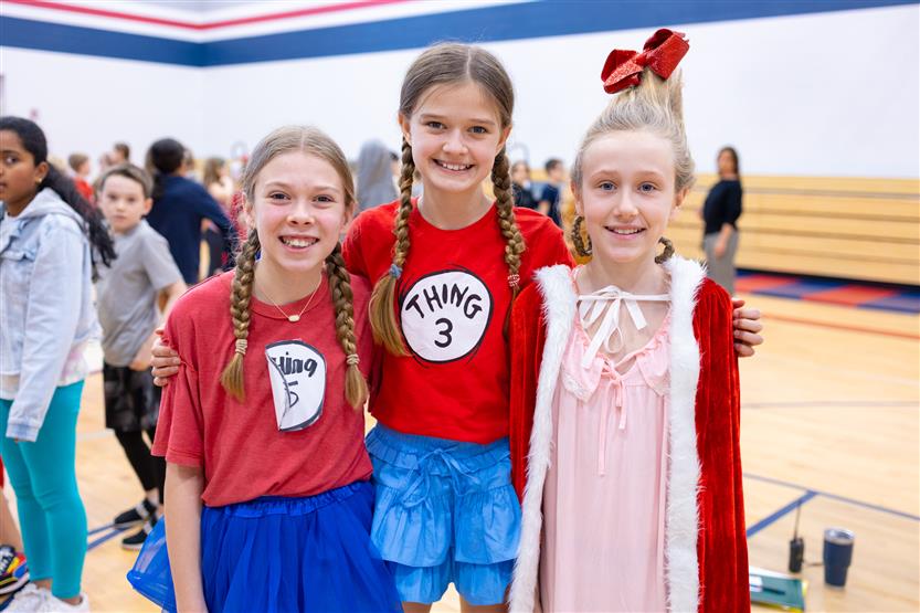 Students celebrate reading during Read Across America Week